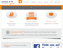 Tablet Screenshot of die-easy-formel.de
